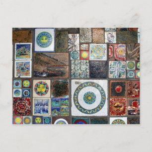 Carte Postale carreaux de la terre