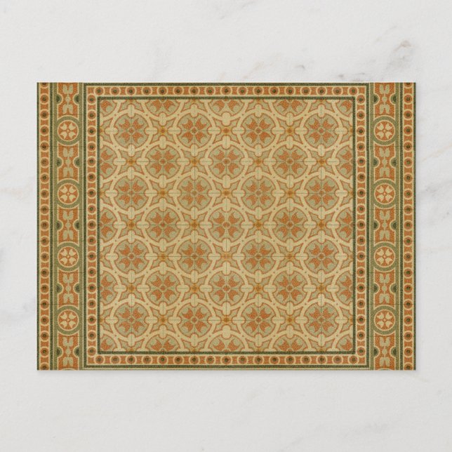 Carte Postale Carreaux de mosaïque italienne décoratifs par Visi (Devant)