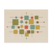 Carrés géométriques MCM - Multi