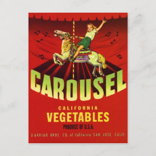 Carte Postale Carrousel