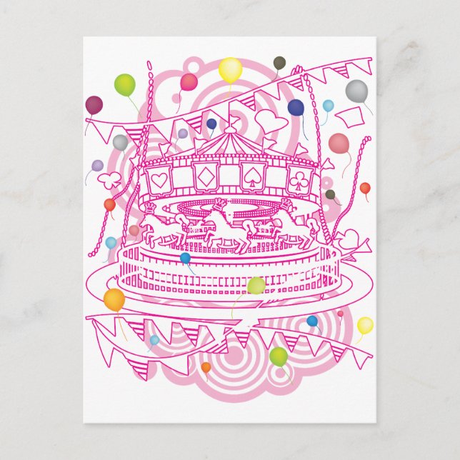 Carte Postale Carrousel (Devant)