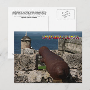 Carte postale Cartagena Colombie