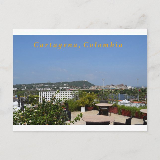 Carte postale Cartagena Rooftop View (Devant)