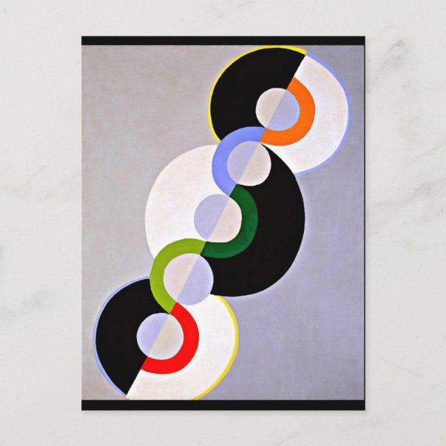 Carte Postale Carte-Classique/Cru-Robert Delaunay 7 (Devant)