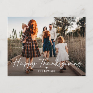 Carte postale Carte photo de Thanksgiving