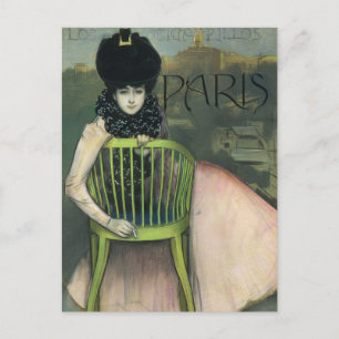 Carte Postale Cartel de cigarettes Paris