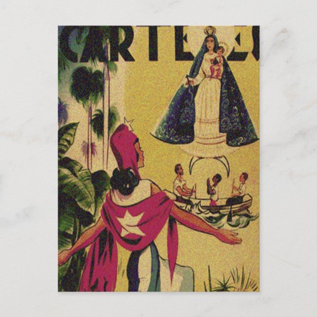 CARTE POSTALE CARTELES MAGAZINE VINTAGE (Devant)