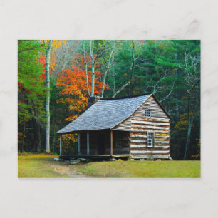 Carte Postale Carter Shields Cabin - Grandes montagnes Smoky