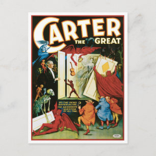 Carte Postale Carter The Great ~ Les Morts Se matérialisent-ils
