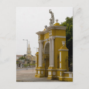 Carte Postale Carthagène, Colombie