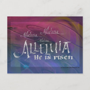 Carte Postale Cartoline Alleluia