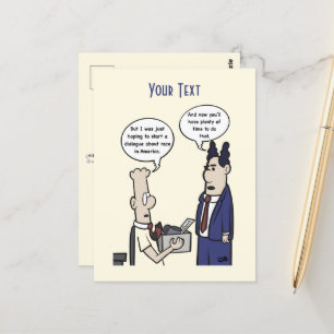 Carte postale Carton de fourre