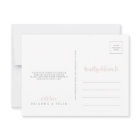 Carton de remerciement Fleur sauvage Boho de verdu