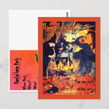 Carton d'invitation à une soirée artistique des tr