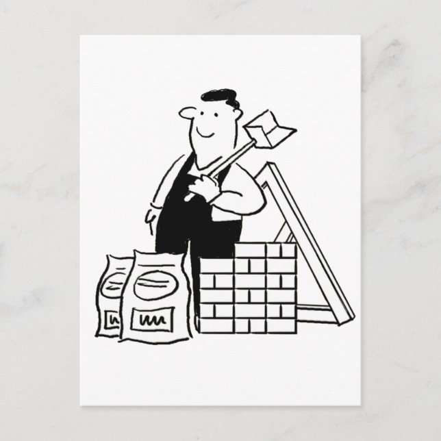 Carte Postale Cartoon Générateur (Devant)