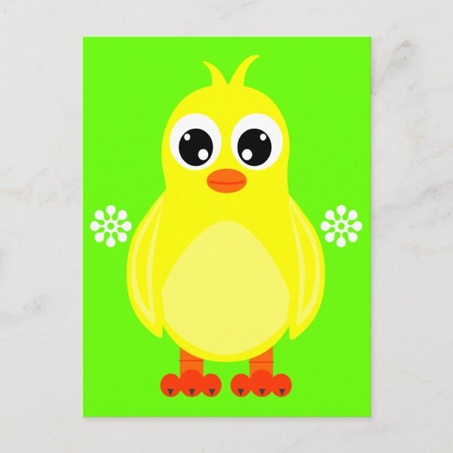 Carte Postale Cartoon mignon bébé (Devant)