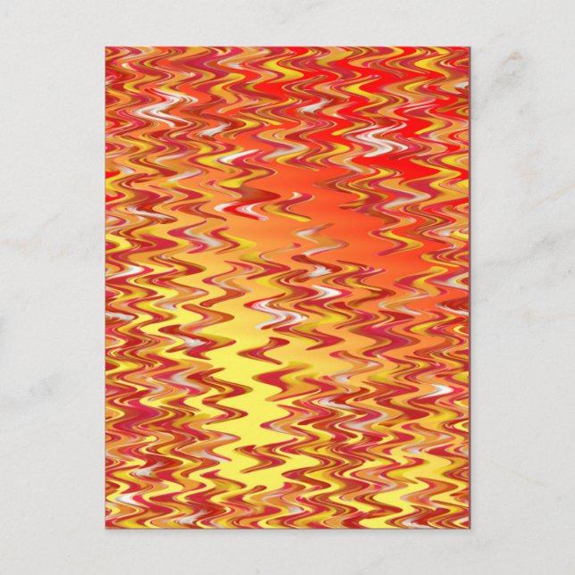 Carte Postale Cartouche de marbre Art numérique serré (Devant)