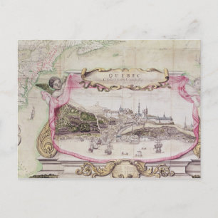 Carte Postale Cartouche du Québec