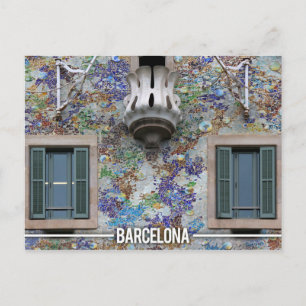 Carte Postale Casa Batllo - Antoni Gaudi, Barcelone