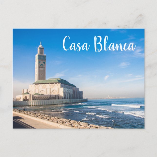 Carte Postale Casa Blanca (Devant)