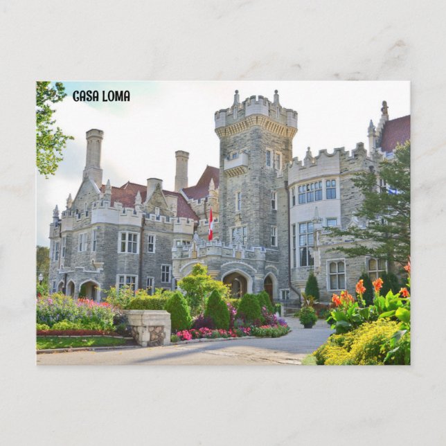 CARTE POSTALE CASA LOMA, TORONTO, CANADA (Devant)