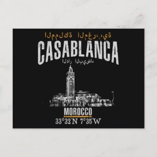 Carte Postale Casablanca