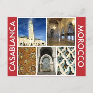 Carte Postale casablanca scènes