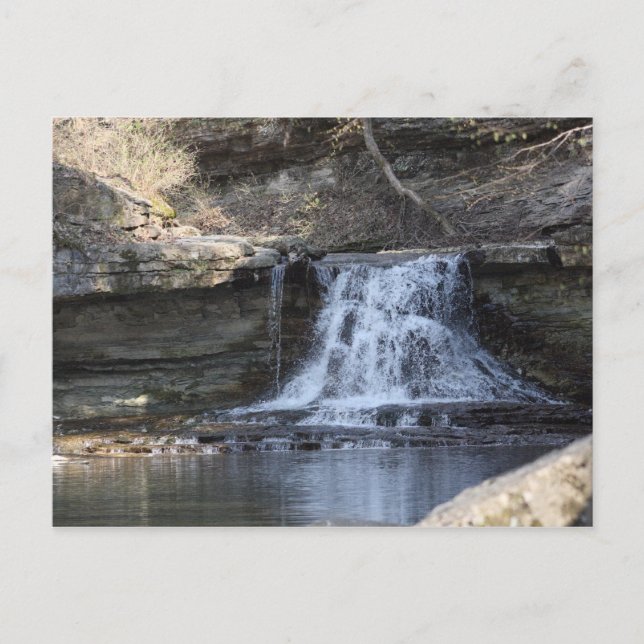 Carte Postale Cascade (Devant)