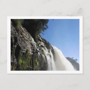 Carte Postale Cascade 3 Venezuela Jungle Paysage Art