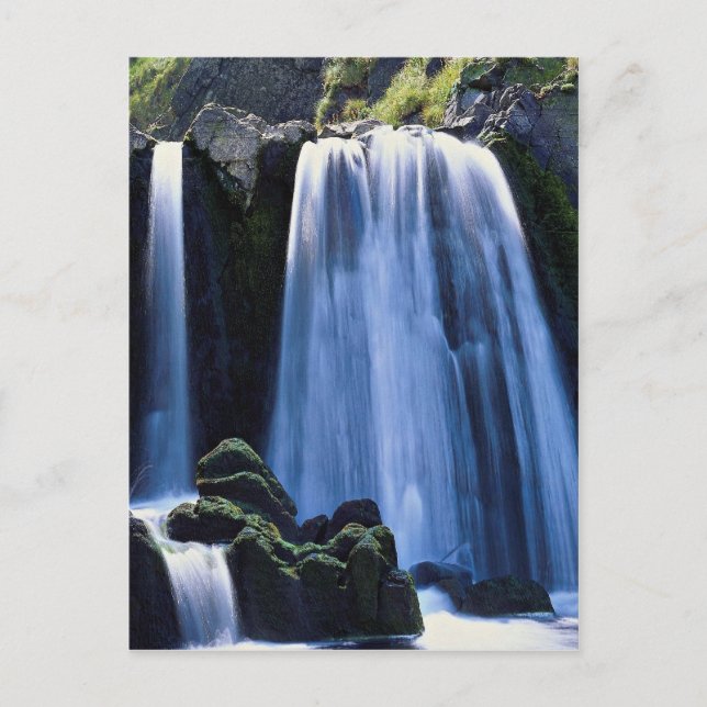Carte Postale Cascade à Speds près de Hartland, North Devon, En (Devant)