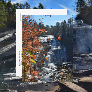 Carte Postale Cascade Blue Ridge Mountains High Falls Automne
