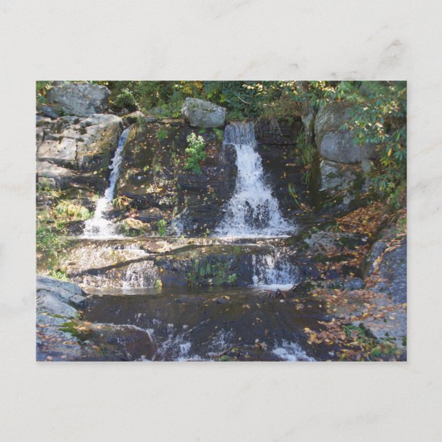 Carte Postale Cascade Bobby McLean Memorial Park, Newland, NC (Devant)