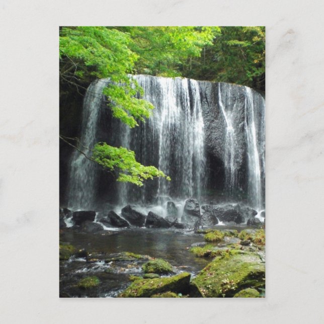 Carte Postale Cascade d'Aizu (Devant)