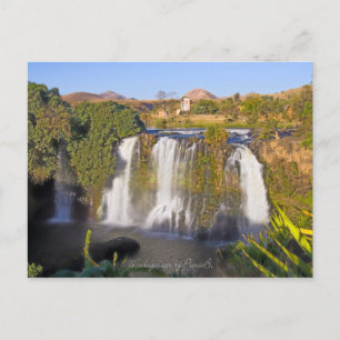Carte Postale Cascade d'Ampefy, Madagascar