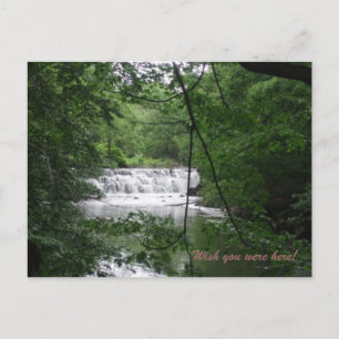 Carte Postale Cascade dans la nature