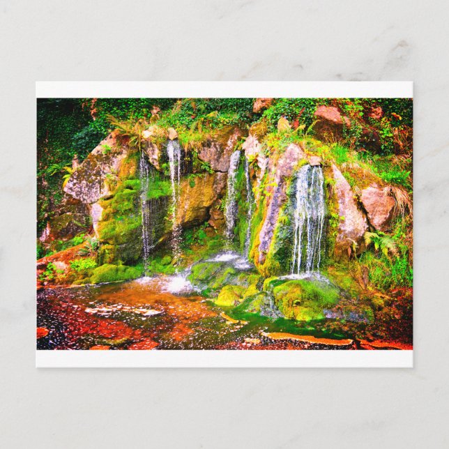 Carte Postale Cascade de Blarney Castle (Devant)
