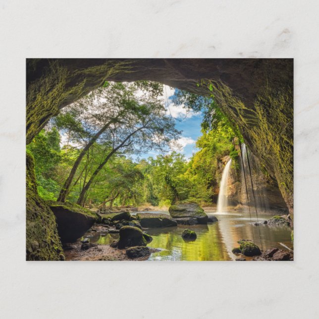 Carte Postale Cascade de Haew Suwat (Devant)