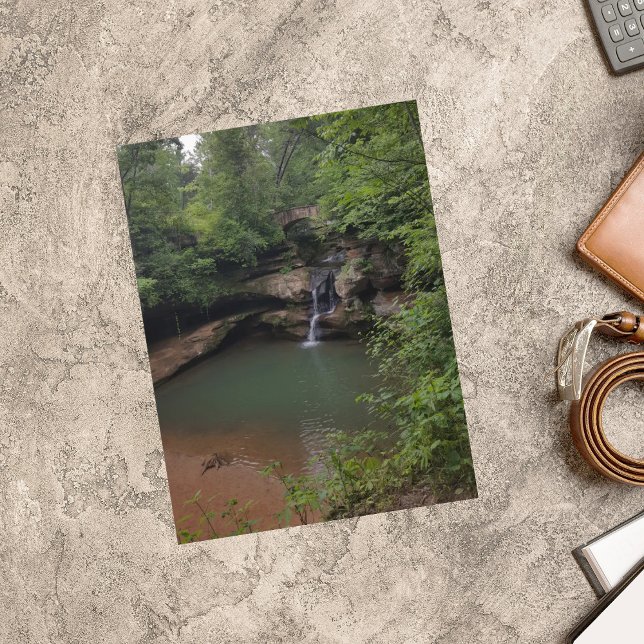 Carte Postale Cascade de Hocking Hills (Créateur téléchargé)