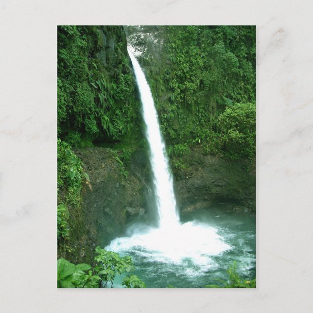 Carte Postale Cascade de La Paz, Costa Rica (Devant)