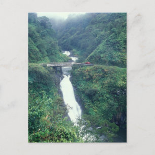 Carte Postale Cascade de la route de Hana