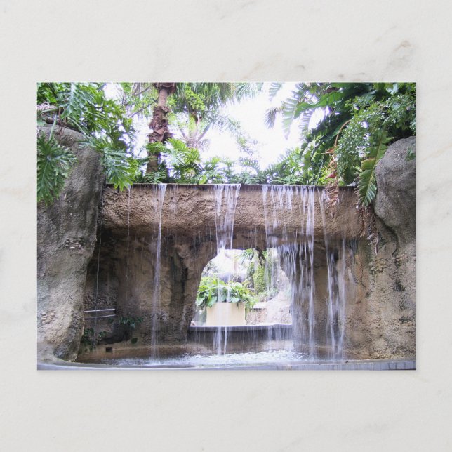 Carte Postale Cascade de West Palm Beach (Devant)