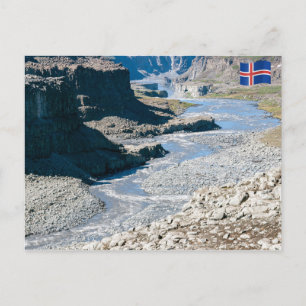 Carte Postale Cascade Dettifoss - Vatnajokull NP - Islande