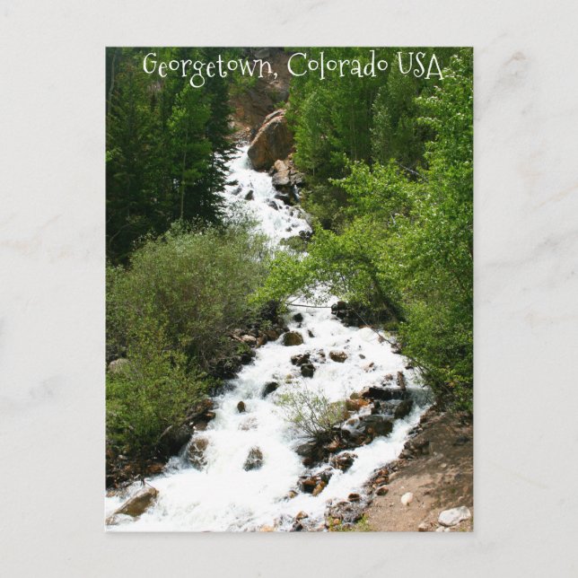 Carte Postale Cascade du Colorado (Devant)