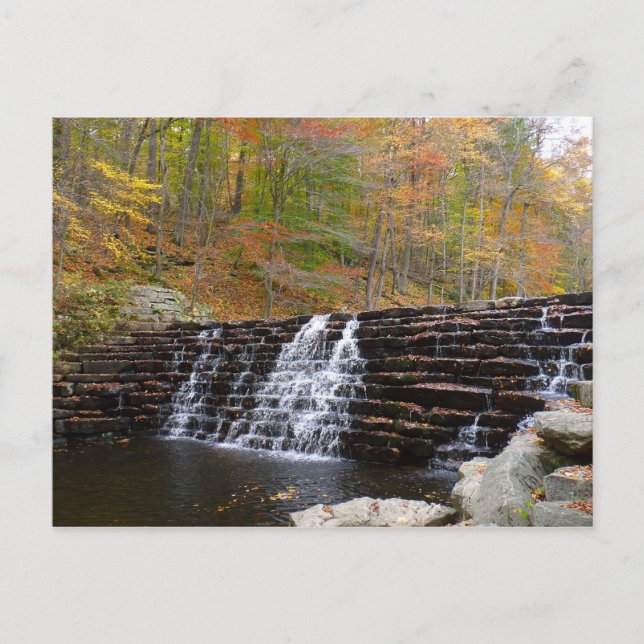 Carte Postale Cascade du parc national Laurel Hill I (Devant)