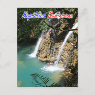 Carte Postale Cascade République Dominicaine