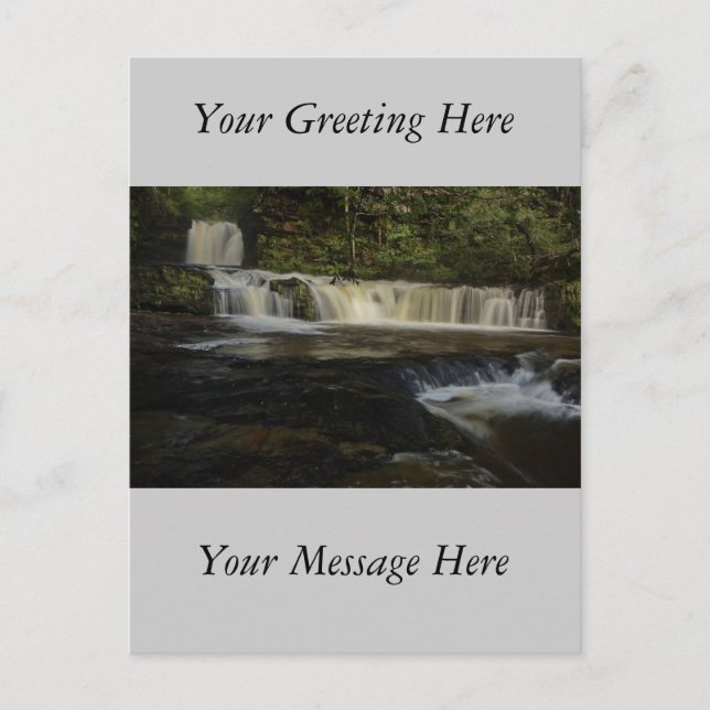 Carte Postale Cascade Sgwd Ddwli (Devant)