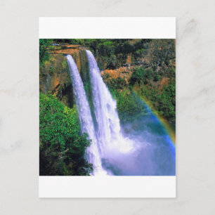 Carte Postale Cascade Wailua Kauai Hawaii