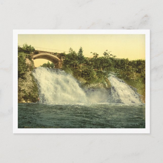 Carte Postale Cascades de Coo, Spa, Belgique (Devant)