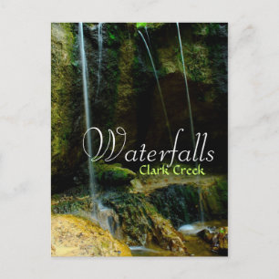 Carte Postale Cascades du ruisseau Clark - Collines Tunica