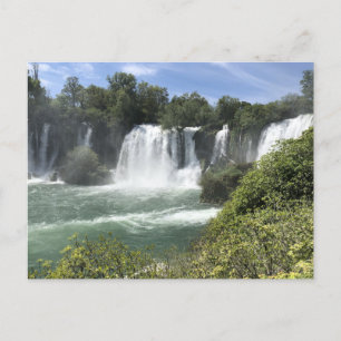 Carte Postale Cascades en Bosnie-Herzégovine